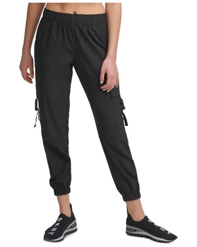dkny black joggers