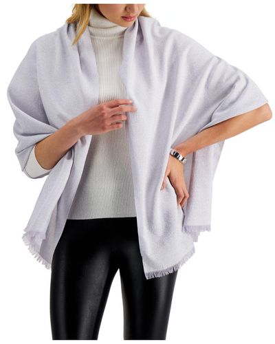 metallic evening wrap