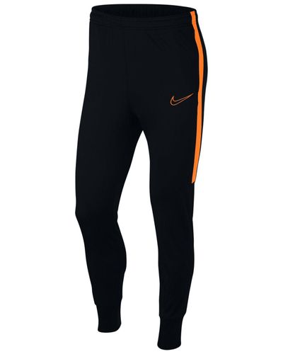 Nike Academy Dri-fit Soccer Pants in Black/Orange (Black) for Men - Lyst