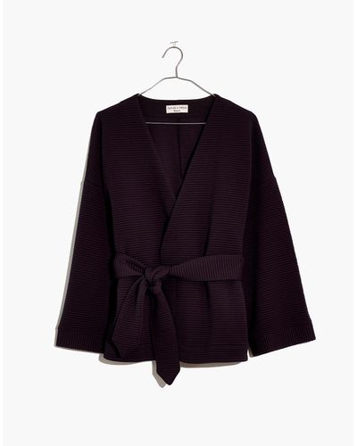 texture & thread wrap jacket