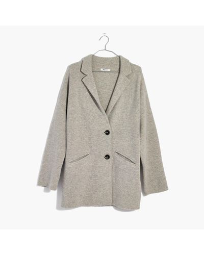 madewell sweater jacket
