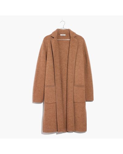 sweater coat camel