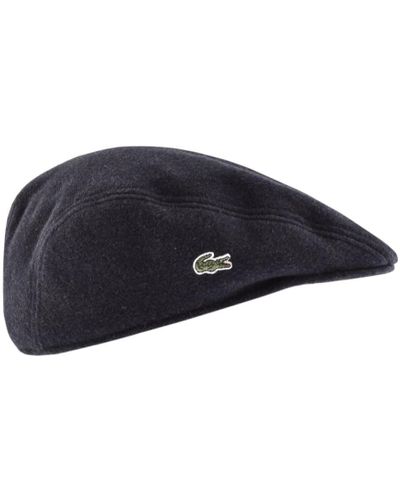 lacoste flat cap grey