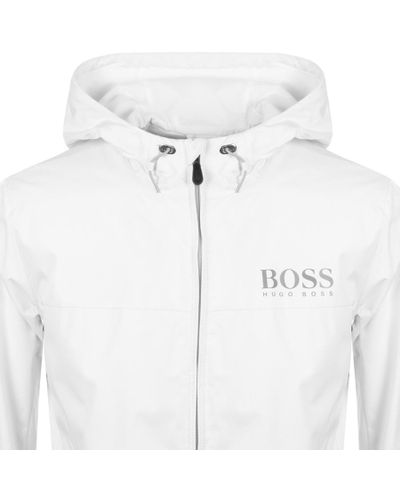 hugo boss jacket white