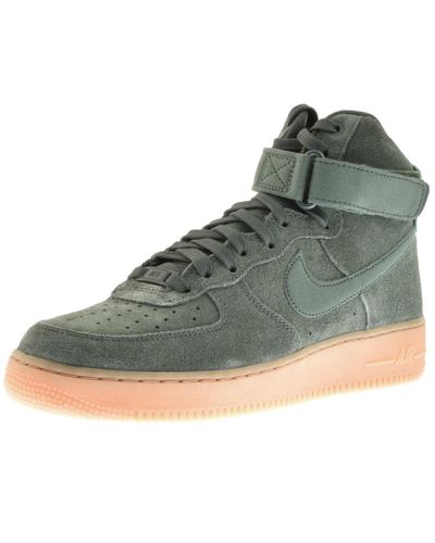 Nike Air Force 1 High 07 Lv8 Suede Vintage Green/vintage Green for Men - Lyst