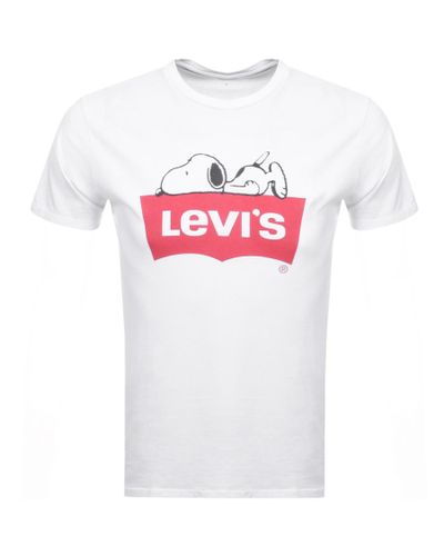 levis snoopy t shirt