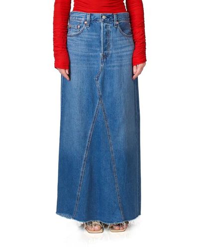 levis iconic long skirt