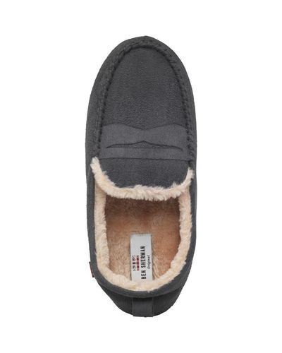 ben sherman sheepskin slippers