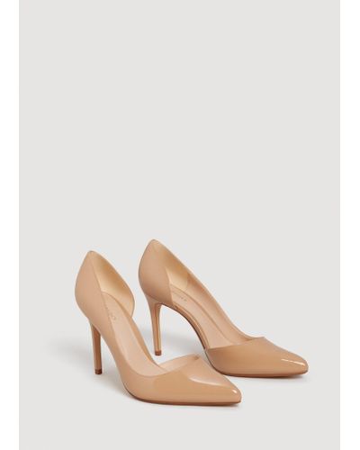 mango nude shoes