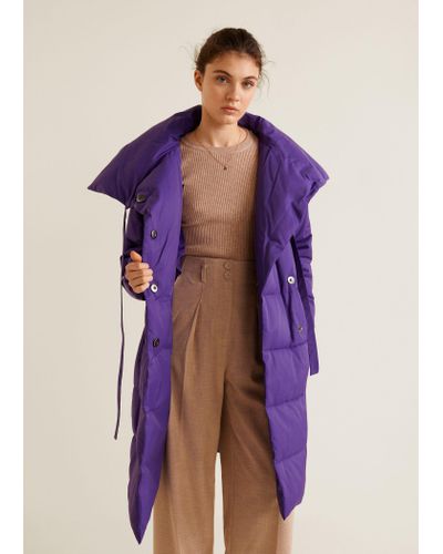 mango purple coat