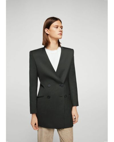 blazer dress mango