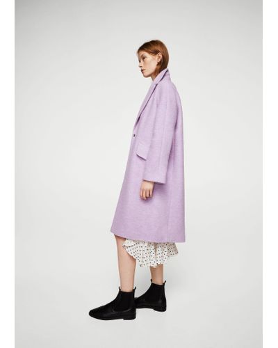 mango purple coat