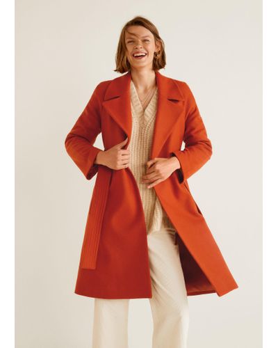 mango orange coat