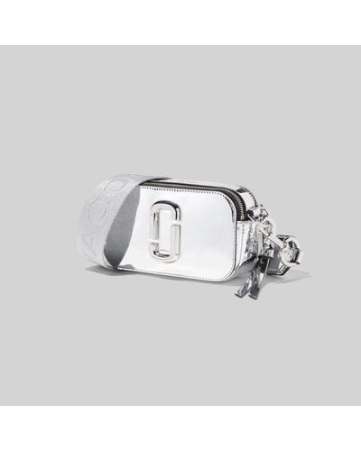 Marc Jacobs The Snapshot Mirrored Bag in Silver (Metallic) - Lyst
