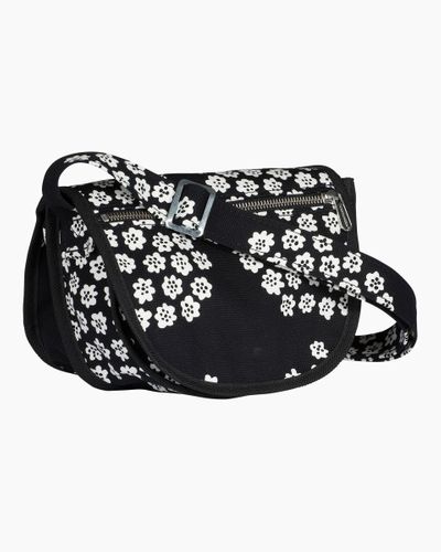 Marimekko Cotton 40 Final Sale Fidelma Puketti Bag In Black White Black Lyst
