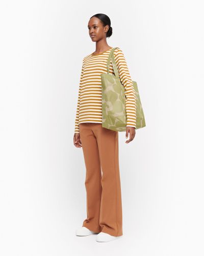 Marimekko Cotton Peruskassi Wx Pieni Unikko in Green - Lyst