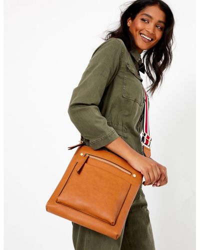 webbing strap messenger bolsa