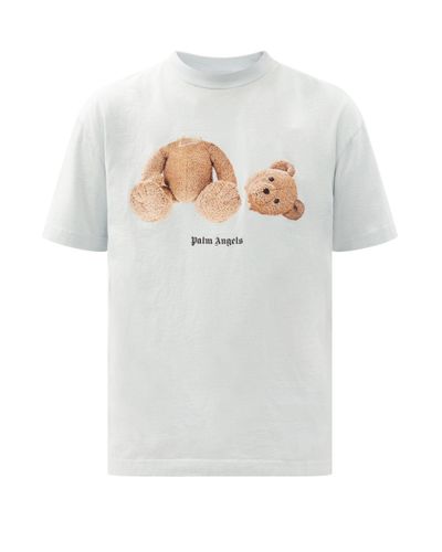 palm angels teddy bear t shirt mens