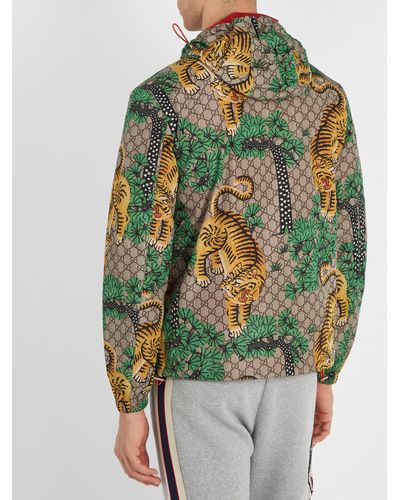 gucci windbreaker tiger