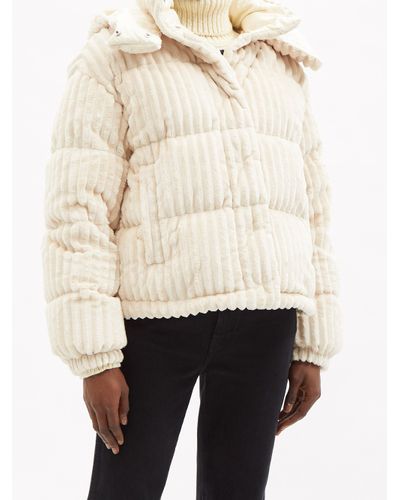 moncler cream coat