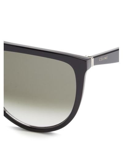 celine flat top sunglasses thin