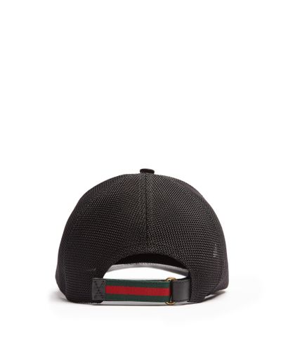 black gucci cap