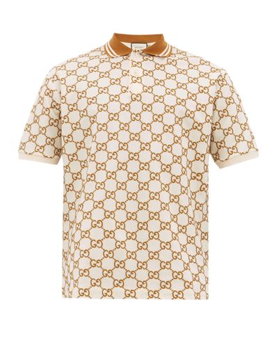 brown gucci polo
