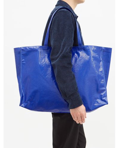 acne oilcloth tote