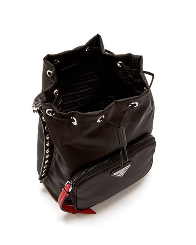 prada studded bucket bag