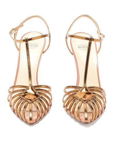 Nicole Scherzinger in Francesco Russo Gladiator Heels
