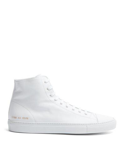 common projects white trainers