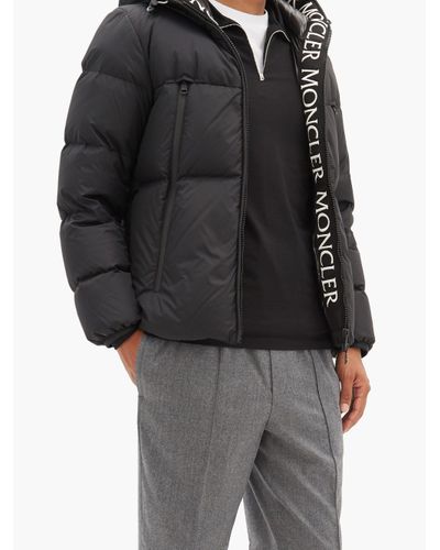 men's montcla logo lined coat
