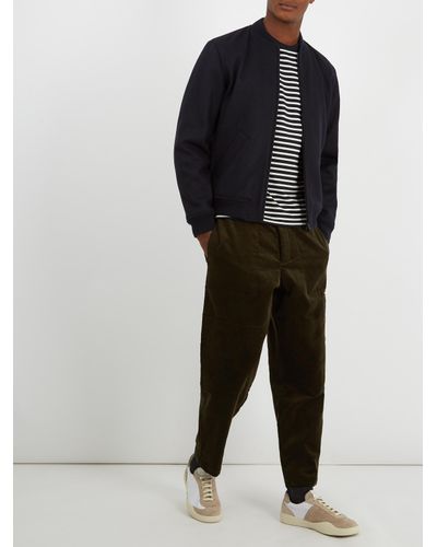 apc gaston wool bomber jacket