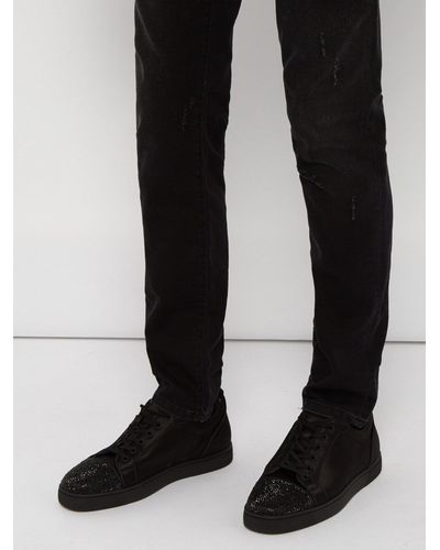 louboutin junior strass