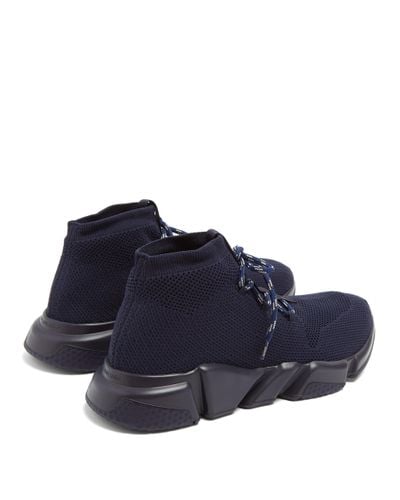 balenciaga sock shoes navy