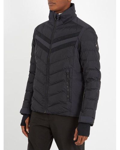 Toni Sailer Kit Splendid Quilted Ski Jacket in Black for Men - Lyst