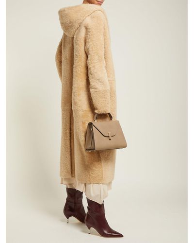 ines & marechal shearling coat