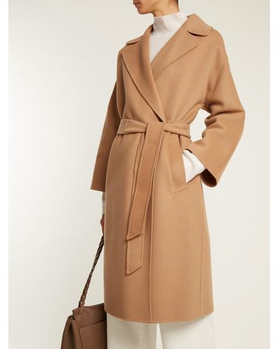 max mara orange coat