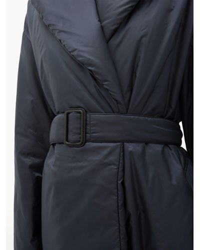 Max Mara Greenco Coat in Navy (Blue) | Lyst Max Mara Greenco Coat in Navy (Blue) | Lyst