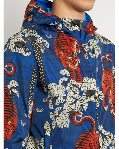 gucci blue tiger jacket