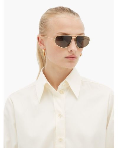 Celine gold aviator sunglasses Clearance