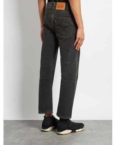 Vetements Denim X Levi's Zip-through Jeans in Black for Men | Lyst