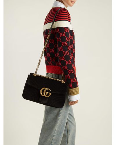 Gucci marmont velours noir Clearance