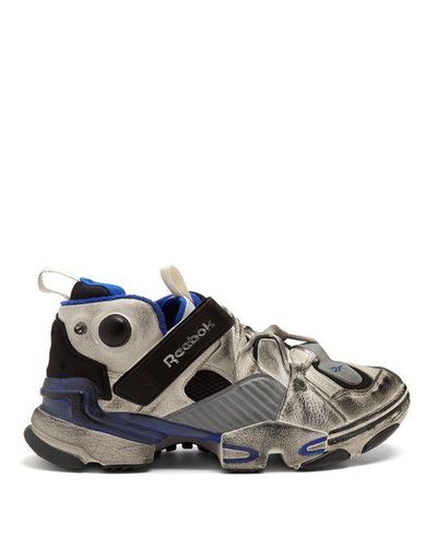 Vetements Leather X Reebok Genetically 