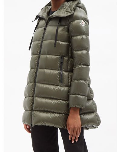 moncler coat khaki