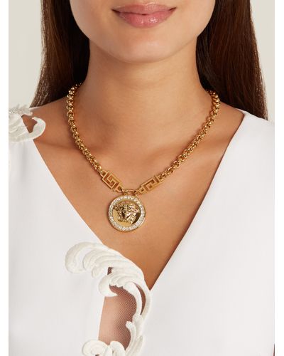 versace necklace womens