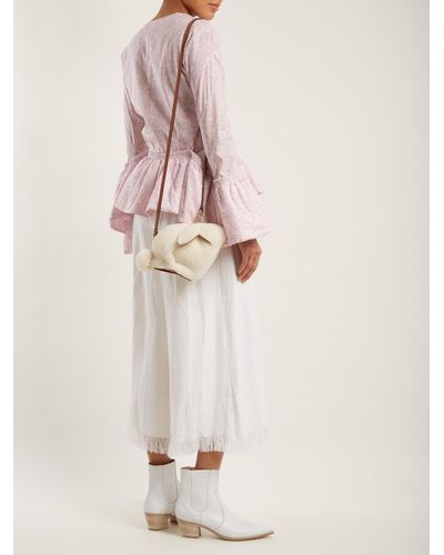 loewe shearling bunny