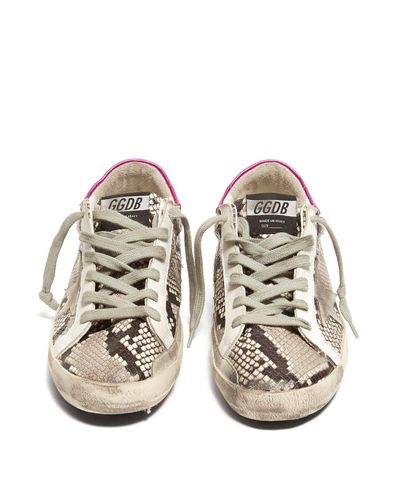 golden goose superstar python