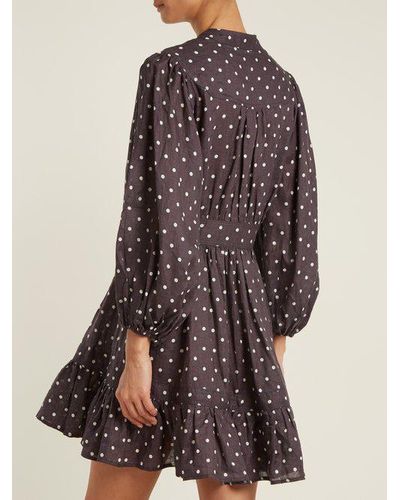zimmermann prima dot dress
