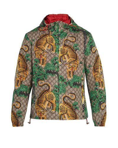 gucci windbreaker tiger